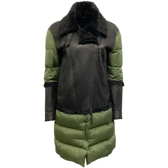 Henry Beguelin Jackets Coats Henry Beguelin Black Green